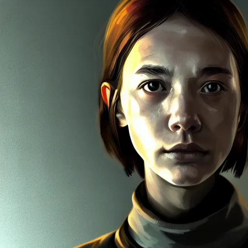 portrait of alyx vance from half life 2, digital, Stable Diffusion