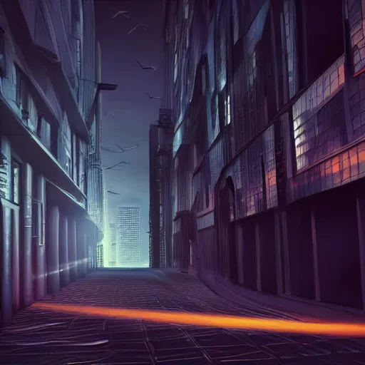 Anime City Dark Aesthetic Desktop Wallpapers  Wallpaper Cave