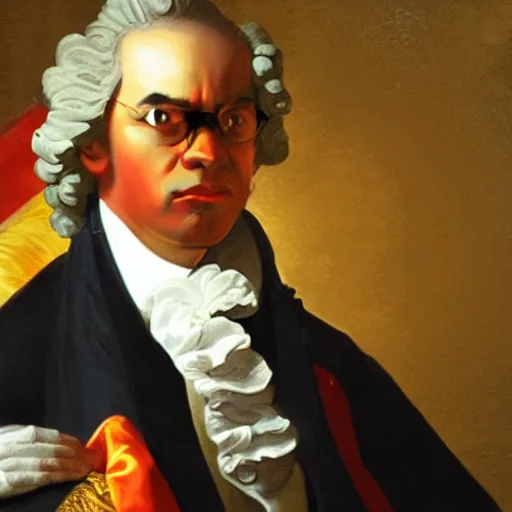 Prompt: president obama in the style of joseph ducreux