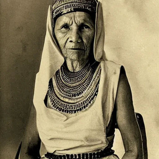 Image similar to old photograph of my grandma taken in egypt circa 1249