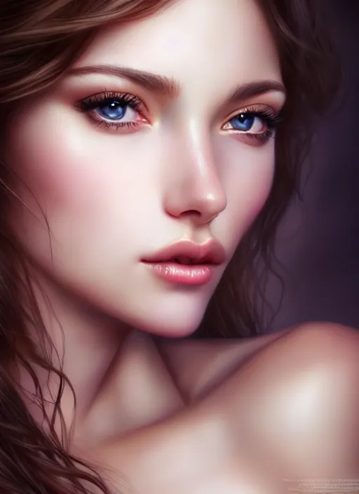 Prompt: a gorgeous female photo, professionally retouched, soft lighting, half body shot, realistic, smooth face, perfect eyes, wide angle, sharp focus on eyes, 8 k high definition, insanely detailed, intricate, elegant, art by artgerm, snow