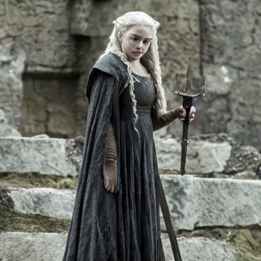 Image similar to Lauren Verno as a character in Game of Thrones