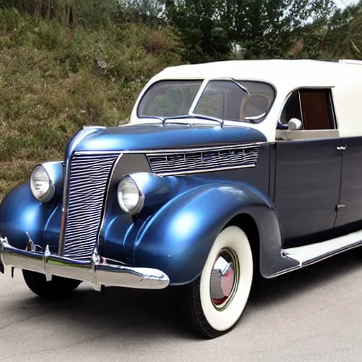 Image similar to 1 9 3 6 chrysler airstream