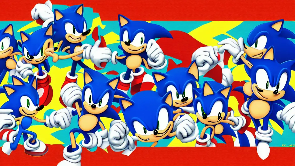 Image similar to sonic 2 background art