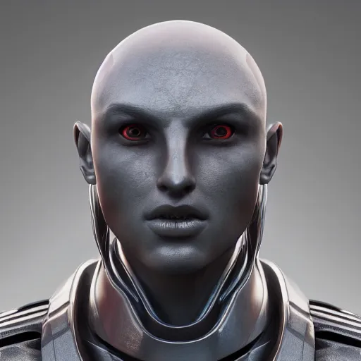 Prompt: hyperrealistic 3 d render of a bust of knight with futuristic fashion elements created by yuuki morita and ludvig holmen, brilliantly colored, kingdoms of ether, octane render, 3 d animated, unreal engine 5, volumetric lighting, hdr, studio lighting, smooth surface, 8 k