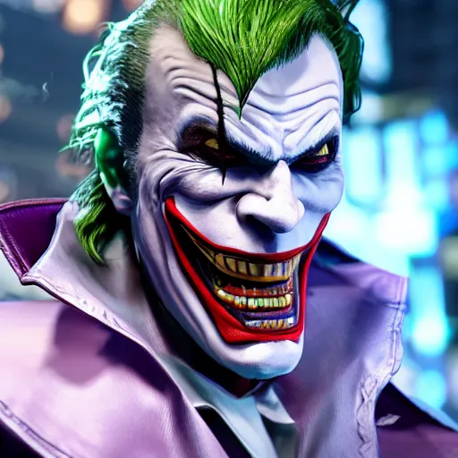 the joker, tekken 7, unreal engine, octane render, | Stable Diffusion ...