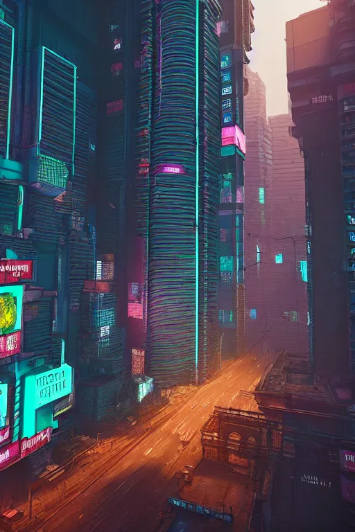 Image similar to high quality 3 d render cyberpunk mumbai!, kalighat! hanuman head highly detailed, cinematic smooth unreal engine, lee madgwick & yuto yamada, hard morning light, long shot, low angle, uhd 8 k, sharp focus