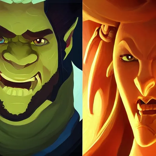 Image similar to face icon stylized minimalist warcraft, loftis, cory behance hd by jesper ejsing, by rhads, makoto shinkai and lois van baarle, ilya kuvshinov, rossdraws global illumination