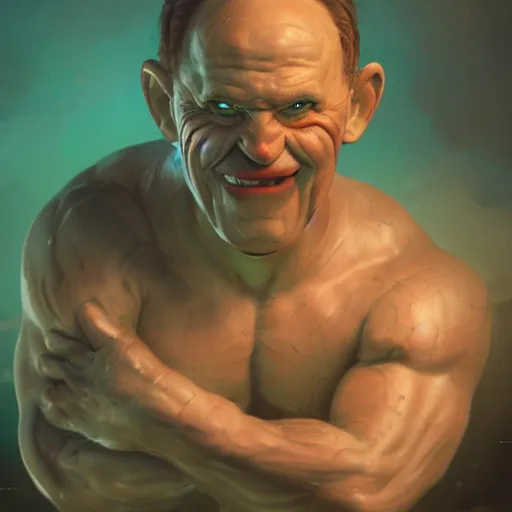 Image similar to 3 5 mm photo of popeye the sailor man, huggy wuggy from poppy playtime video game, fullbody, ultra high detailed, glowing lights, oil painting, greg rutkowski, charlie bowater, beeple, unreal 5, daz, hyperrealistic, octane render, rpg portrait, dynamic lighting, fantasy art, beautiful face, old photo, antique photo