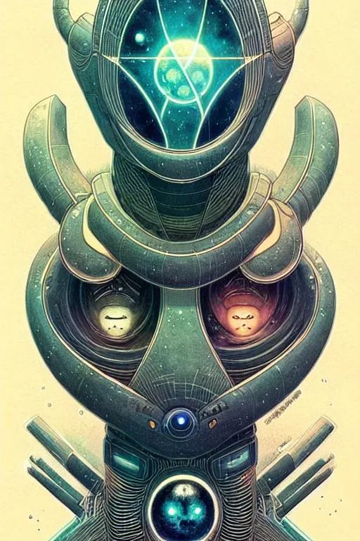 Image similar to symmetry!!! design only! ( ( ( ( ( retro future art alien designs borders lines decorations space machine. muted colors. ) ) ) ) ) by jean - baptiste monge!!!!!!!!!!!!!!!!!!!!