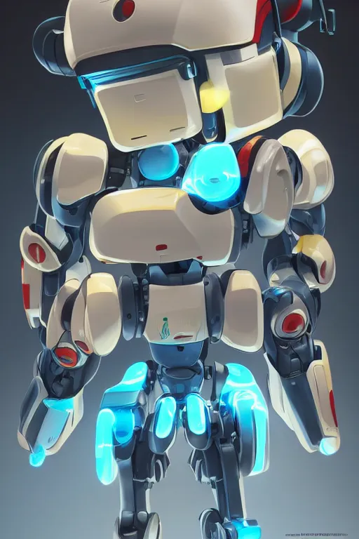 Image similar to metabots medabots medarotto medarot robot minimalist comics, behance hd by jesper ejsing, by rhads, makoto shinkai and lois van baarle, ilya kuvshinov, rossdraws global illumination ray tracing hdr radiating a glowing aura