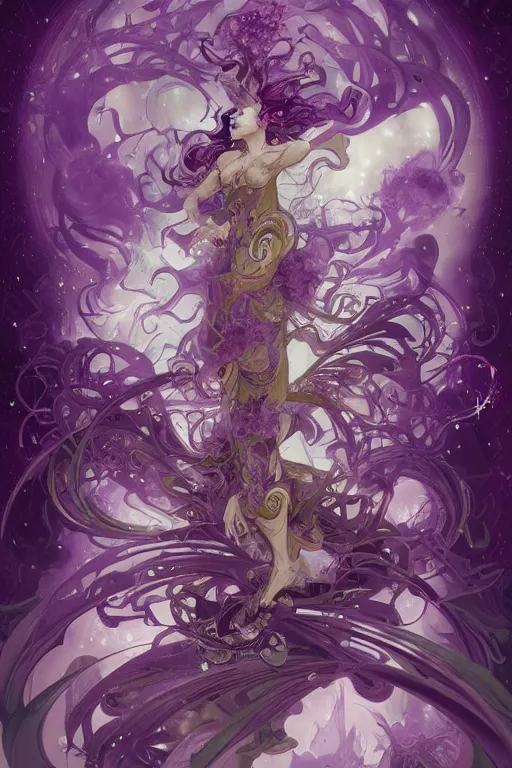 Prompt: purple explosion, amethyst, magical, painted purple, rpg, icon, vector style, by nekro, peter mohrbacher, alphonse mucha, brian froud, yoshitaka amano, kim keever, victo ngai, james jean