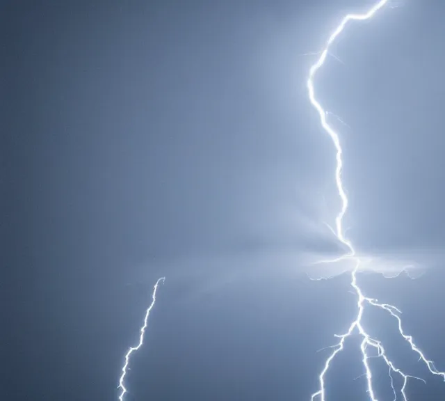 Prompt: 4 k hd, high detail photograph of a lightning storm, shot with sigma f / 4. 2, 2 5 0 mm sharp lens, wide shot, volumetric lighting, high level texture render