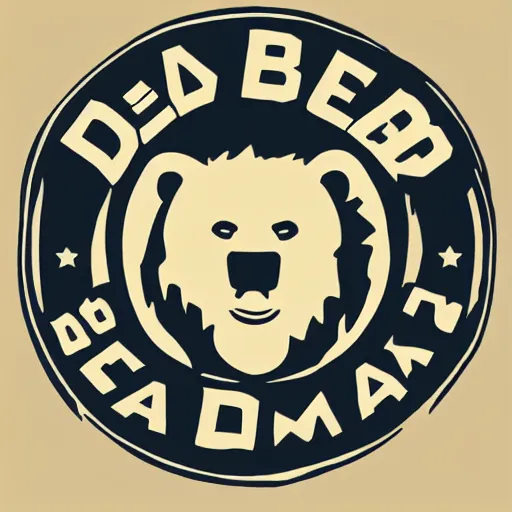 Image similar to logo for the dead bear company