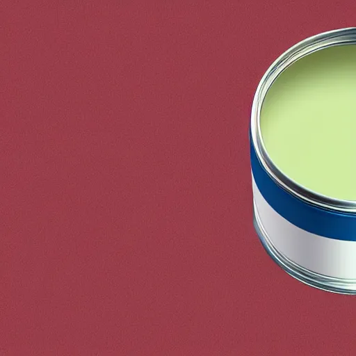 Image similar to can of paint, minimal, modern