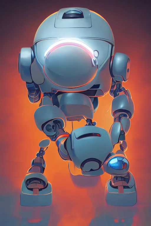 Image similar to metabots medabots medarotto medarot robot minimalist comics helmet mask neon cybereye, behance hd by jesper ejsing, by rhads, makoto shinkai and lois van baarle, ilya kuvshinov, rossdraws global illumination ray tracing hdr radiating a glowing aura