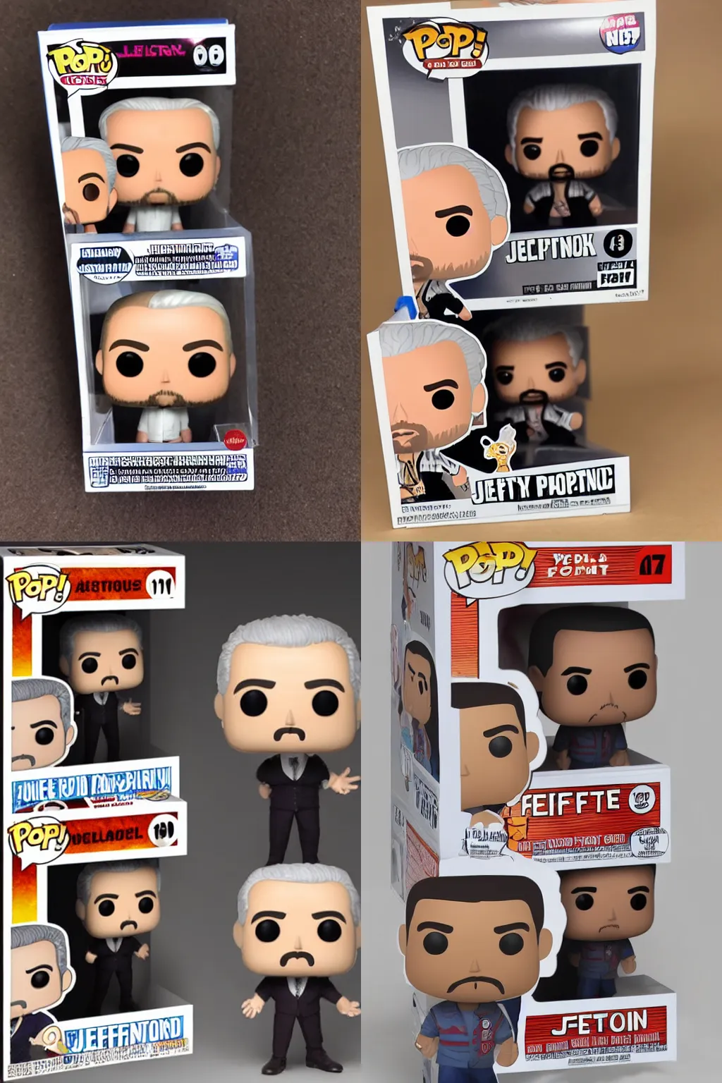 Prompt: jeffrey epstein funko pop