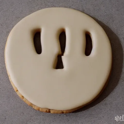 Image similar to apple made out of cookies