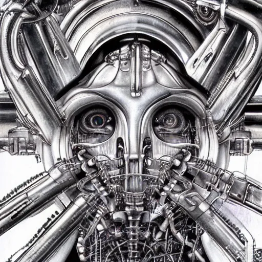 Prompt: britney spears integrated in biomechanical machine, heavy conduits, complex scene, rich composition, heavy in detail, corruption, smooth, sharp focus, airbrush, illustration, symmetrical, art by h. r. giger