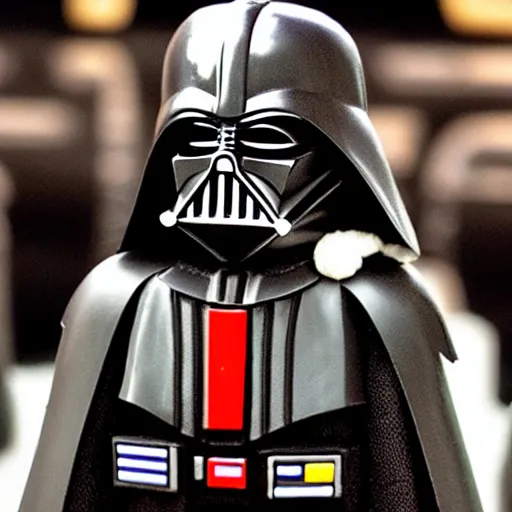 Prompt: darth vader as an easter egg