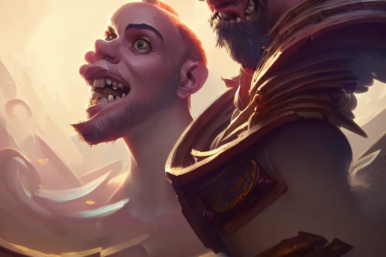 Image similar to amazing portrait of viego, hearthstone splash art, deiv calviz, splash art, natural light, elegant, intricate, fantasy, atmospheric lighting, by greg rutkowski, hearthstone splash art, hd wallpaper, ultra high details, cinematic composition