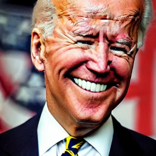 Image similar to joe biden as a string puppet, detailed,