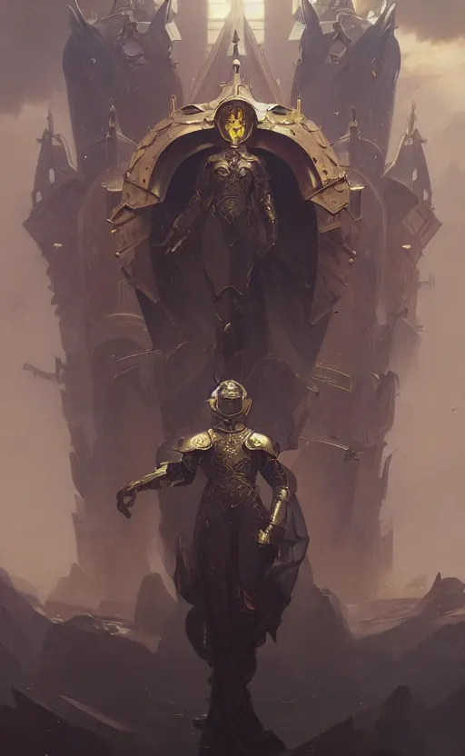 Image similar to a group of 20 Alchemy Imperial legendary knights, sci-fi, highly detailed, digital painting, artstation, concept art, smooth, sharp focus, illustration, art by artgerm and greg rutkowski and alphonse mucha, fractal flame, amazing composition unreal engine