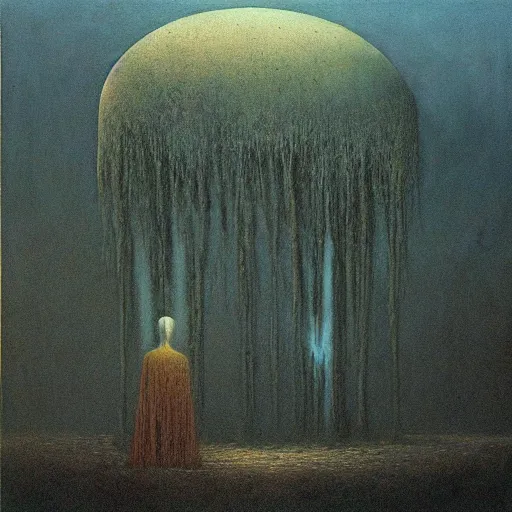 Prompt: beksinski