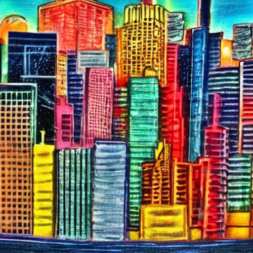 Image similar to cityscape art