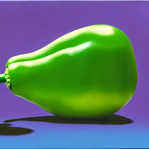 Prompt: spicey jalapeno by shusei nagaoka, kaws, david rudnick, airbrush on canvas, pastell colours, cell shaded, 8 k