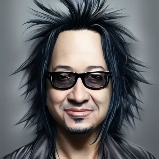 Prompt: David Shing, better known as Shingy, by artgerm