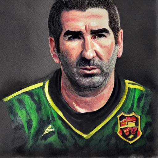 Image similar to Eric Cantona by Okamura Tim