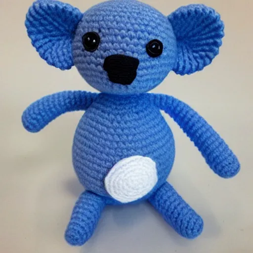 Image similar to a koala amigurumi