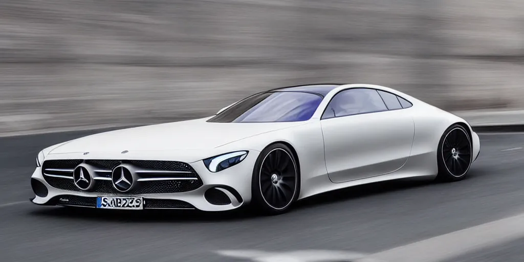 Image similar to “2022 Mercedes 560 SEC, ultra realistic, 4K”