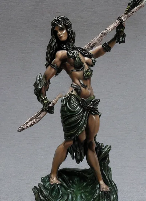 Image similar to Fine Image on the store website, eBay, Full body, 80mm resin detailed miniature of a muscular Goddess