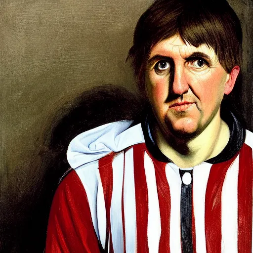 Image similar to painting of peter beardsley by caravaggio