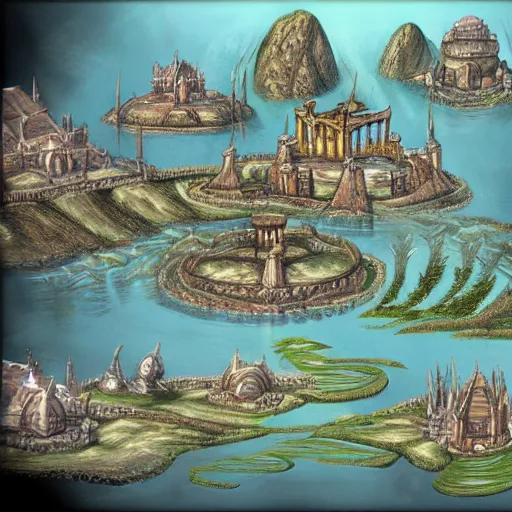 Image similar to ultima online concept art