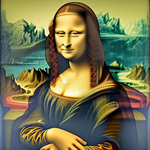 Prompt: mona lisa by christoph thomessen