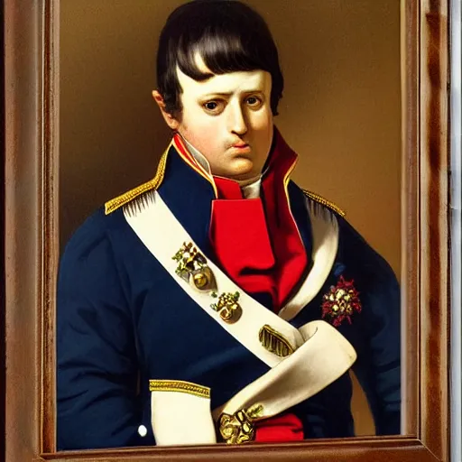 Image similar to Napoleon by Caravage