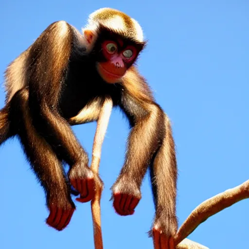 Image similar to spider - monkey