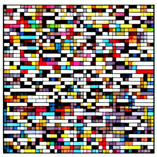 Prompt: pixel abstract art