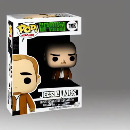 Prompt: Jesse Pinkman as a Funko Pop figurine