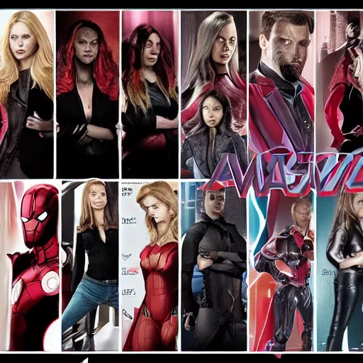 Prompt: wanda vision marvel tv series