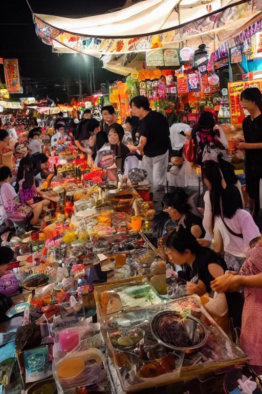 Image similar to hundred ghosts night market hundred ghosts night walk