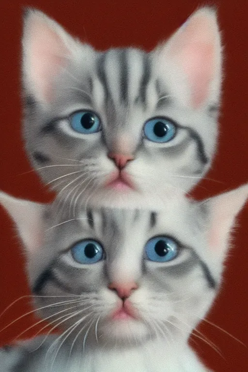 Prompt: 8K UHD cute kitten with floppy ears, René Magritte, very detailed, matte, Gaussian blur, tone mapped-n 9