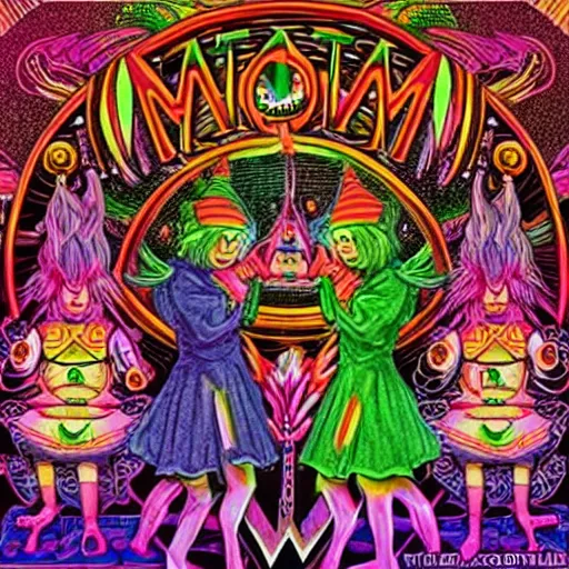 Image similar to The DMT Machine Elves