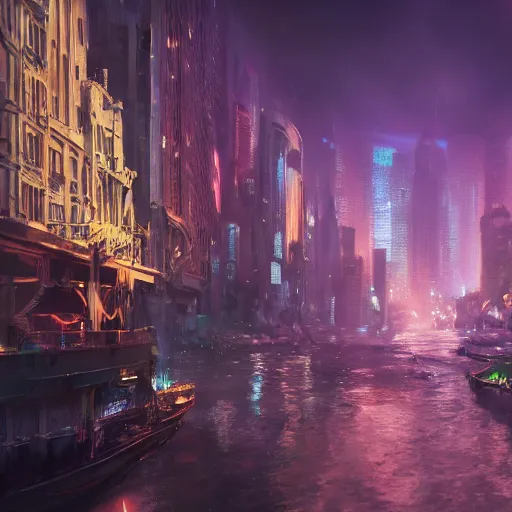 Prompt: City under the water ,cinematic shot, epic, volumetric lighting, made by Stanley Artgerm Lau, WLOP, Rossdraws, ArtStation, CGSociety, concept art, cgsociety, octane render, trending on artstation, artstationHD, artstationHQ, unreal engine, 4k, 8k,