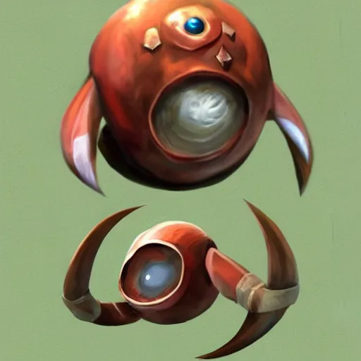 Image similar to realistic octorok from the legend of zelda,