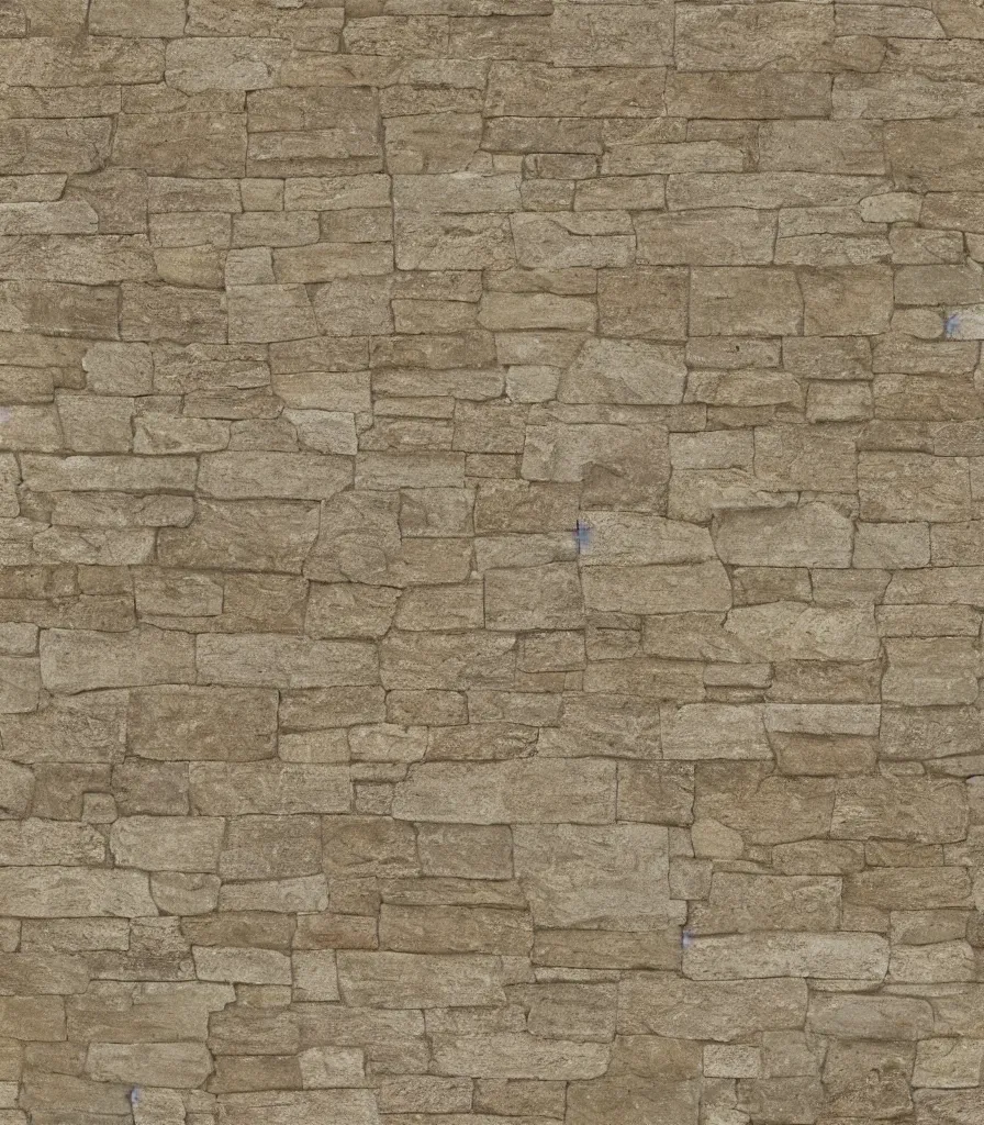 Prompt: texture map of beige stone with horizontal rectilinear engraving