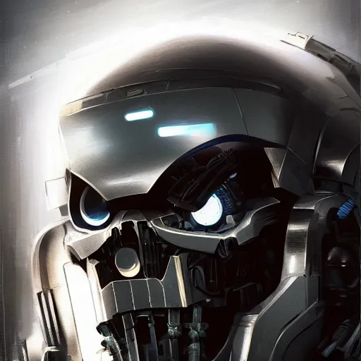 Image similar to face icon stylized minimalist terminator salvation, loftis, cory behance hd by jesper ejsing, by rhads, makoto shinkai and lois van baarle, ilya kuvshinov, rossdraws global illumination